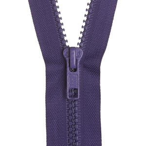 Birch Zip - Chunky No#5 Open Ended, 51cm (20") - Multi Colour Options Available